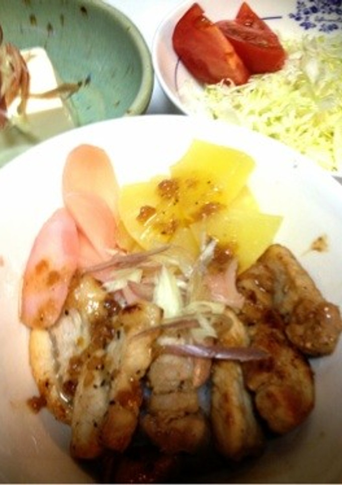 カフェ風 さわやか豚丼-レシピのメイン写真