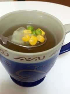 超カンタン!新玉コンソメスープ-レシピのメイン写真
