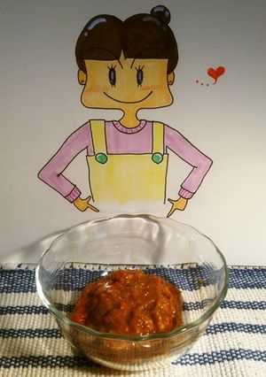 ピーナッツトマト味噌-レシピのメイン写真