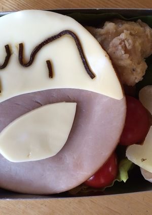簡単キャラ弁⭐️ポケモン マルマイン-レシピのメイン写真