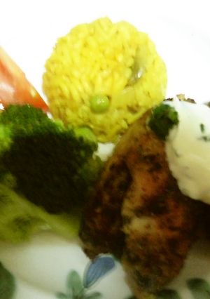 ハラル・カート風チキンプレート-レシピのメイン写真