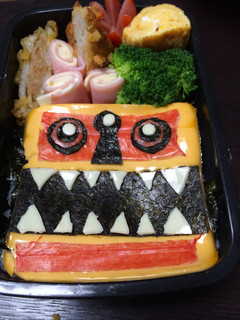 キャラ弁 オレカバトル-レシピのメイン写真