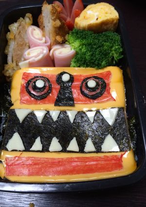 キャラ弁 オレカバトル-レシピのメイン写真