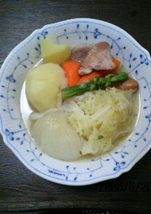 冷蔵庫のお掃除ポトフ-レシピのメイン写真