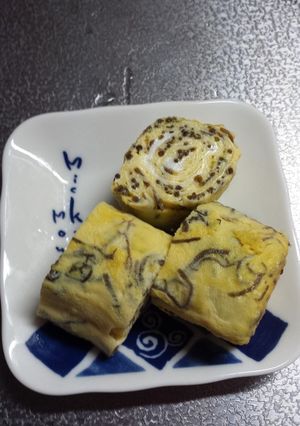 もずく入り卵焼き-レシピのメイン写真