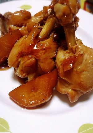 ♥彼ご飯♡鶏手羽元と大根の照りすっぱ煮-レシピのメイン写真