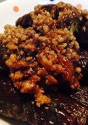 *\簡単☆茄子とひき肉の煮物/*-レシピのメイン写真