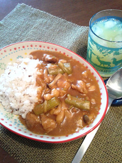 アスパラ*ポークカレー♪圧力鍋-レシピのメイン写真