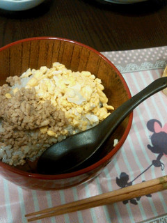 ほんわか優しい♪そぼろ丼-レシピのメイン写真