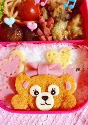 キャラ弁☆シェリーメイのお弁当-レシピのメイン写真