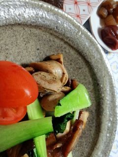 チンゲン菜とソーセージの炒めもの-レシピのメイン写真