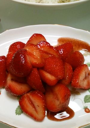 いちごのマリネ-レシピのメイン写真