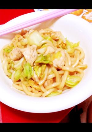 簡単♡焼きうどん-レシピのメイン写真