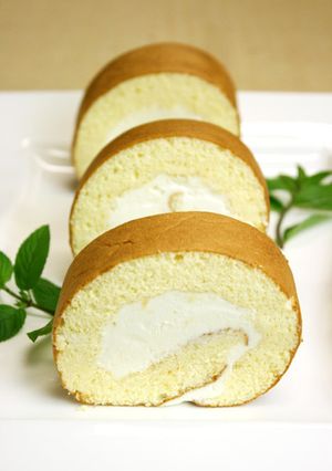 簡単☆基本のプレーンロールケーキ-レシピのメイン写真