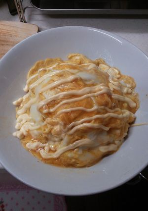 超簡単☒トロッとろ玉子焼のせご飯☒-レシピのメイン写真