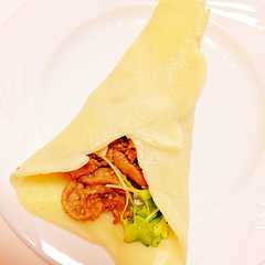รูปของ リメイク簡単♡ガッツリ焼肉のブリトー♡