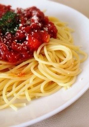 ケチャップで簡単トマトパスタ-レシピのメイン写真
