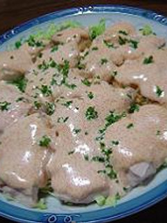 蒸し鶏の明太マヨソース-レシピのメイン写真