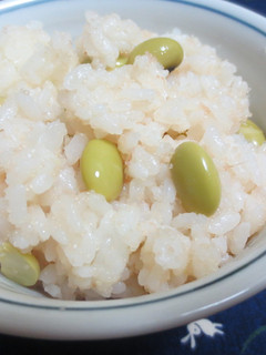 たらこ&枝豆の桃色ごはん~♪-レシピのメイン写真