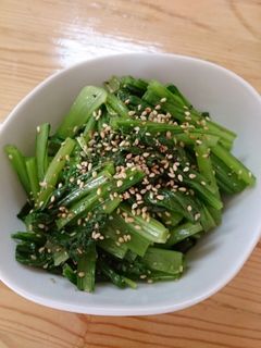 節約おつまみ♬小松菜ナムル(*^^)v-レシピのメイン写真