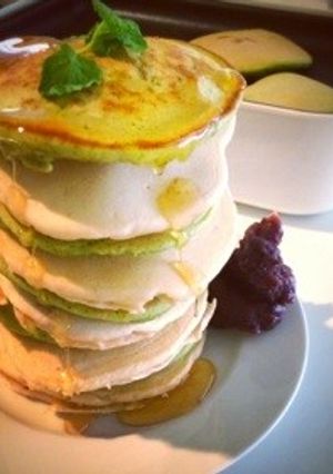 カラフルなパンケーキタワー☆-レシピのメイン写真