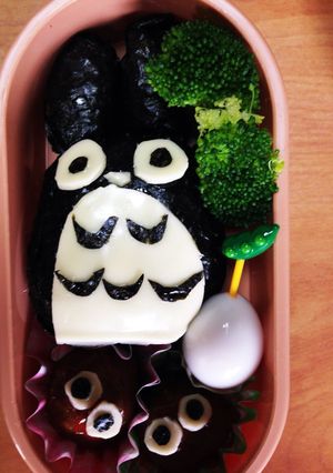 簡単!キャラ弁 となりのトトロ☆-レシピのメイン写真