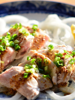 鰹のソテー♪和風マスタードソースを添えて-レシピのメイン写真