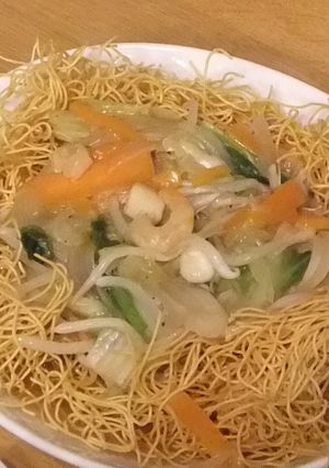 マルタイ長崎皿うどん-レシピのメイン写真