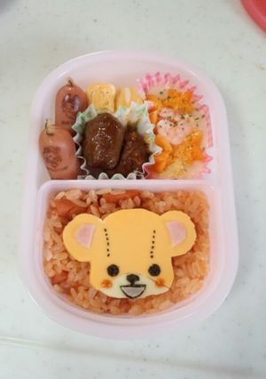 キャラ弁!クマ♡トモちゃん-レシピのメイン写真
