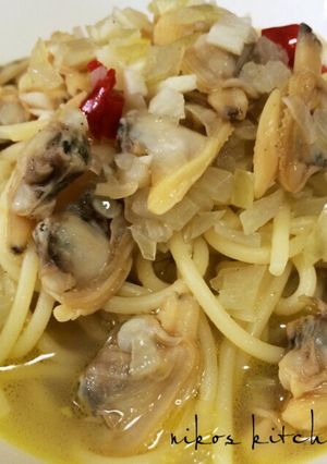 旨味たっぷり♡絶品あさりのスープパスタ♪-レシピのメイン写真