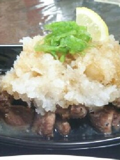 砂肝のさっぱりおろしポン酢♡-レシピのメイン写真