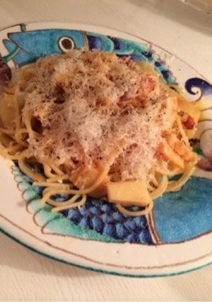 ローマ料理の伝道師直伝 筍のパスタ-レシピのメイン写真