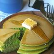 ふんわり、小松菜ホットケーキ