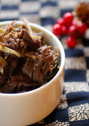 牛肉とごぼうのしぐれ煮-レシピのメイン写真