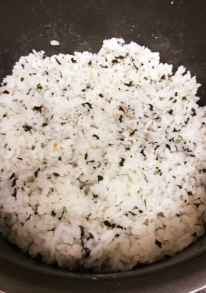 給食の味！わかめご飯☆-レシピのメイン写真