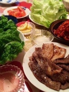 レモン塩で焼肉パーティー-レシピのメイン写真