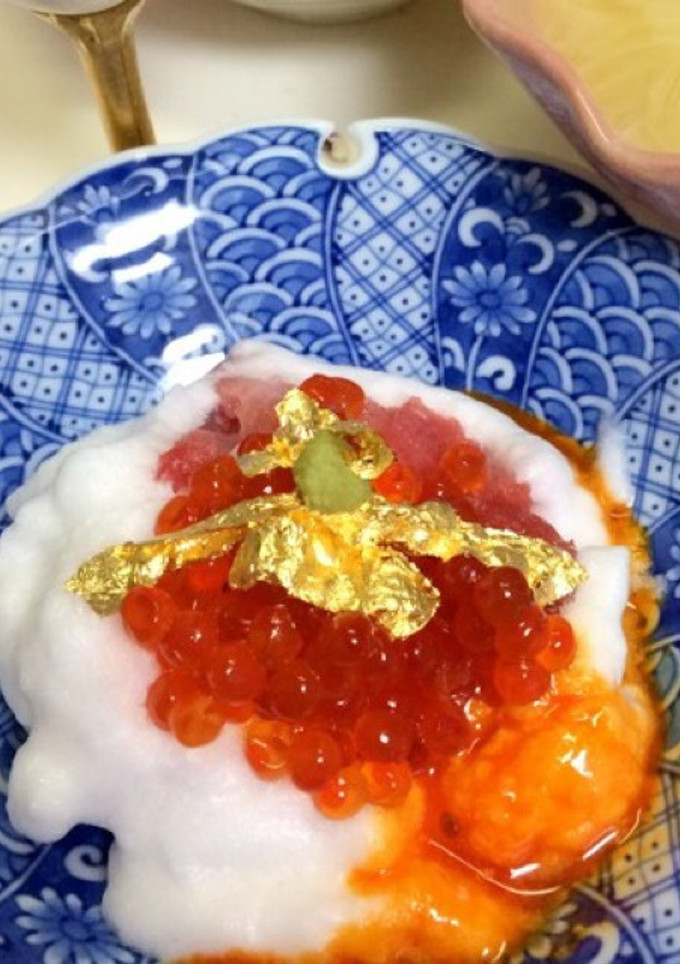 ふわっとろっ☆いくらとマグロたたき-レシピのメイン写真