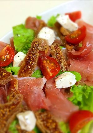 ドライいちじくとハモンセラーノのサラダ-レシピのメイン写真