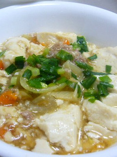ふんわり肉豆腐-レシピのメイン写真