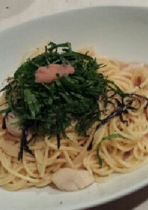 ホタテとたらこの和風パスタ-レシピのメイン写真
