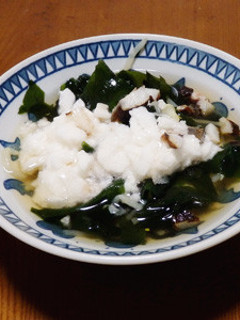 とろろとワカメのさわやか冷麺-レシピのメイン写真