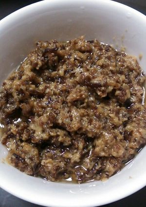 肉味噌(酒粕入り)-レシピのメイン写真