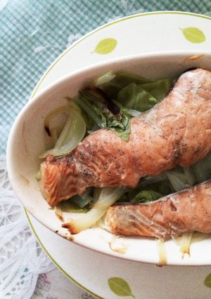 野菜たっぷり生鮭のホイル焼き-レシピのメイン写真