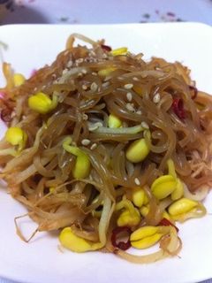豆もやしと糸こんにゃく炒め-レシピのメイン写真