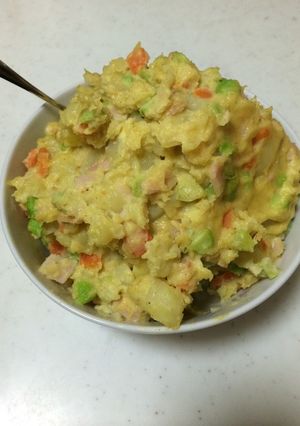 ポテトサラダ☆カレー風味-レシピのメイン写真