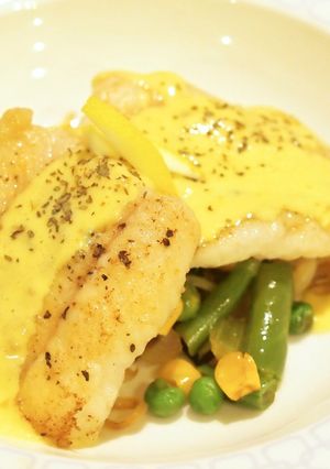 白身魚のチーズ＆ホワイトソースソテー-レシピのメイン写真