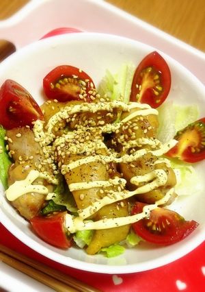 カフェ風✩照り焼き鶏ごはん-レシピのメイン写真