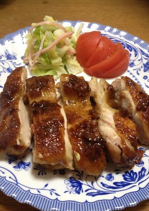 簡単☆梅照り焼き-レシピのメイン写真