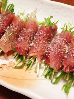 水菜の生ハム巻き-レシピのメイン写真