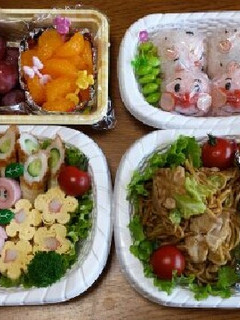 親子遠足や運動会のお弁当♡-レシピのメイン写真